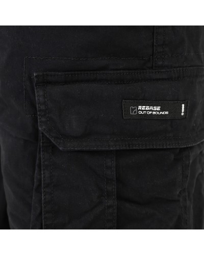 REBASE CARGO SHORTS	261.RMSHO-7030 BLACK