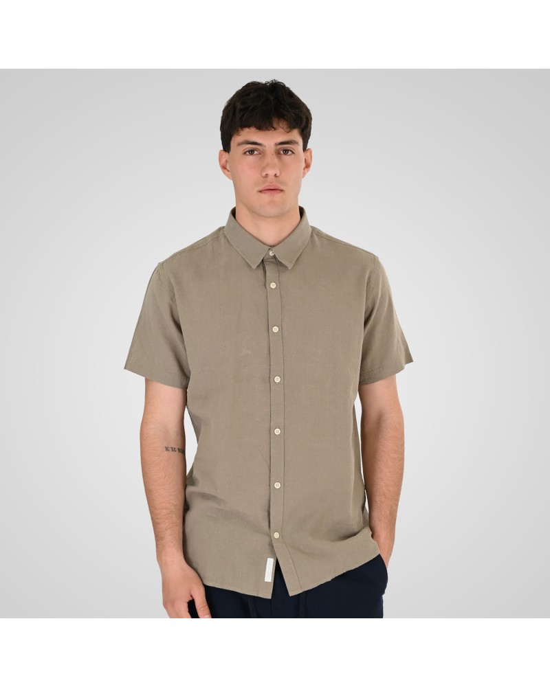 REBASE SHIRT 261.RGS-5174 TAUPE