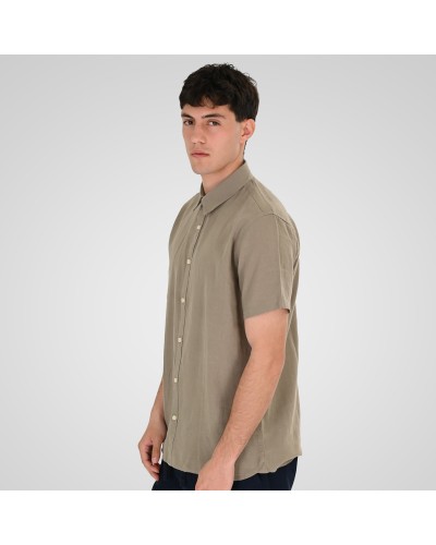 REBASE SHIRT 261.RGS-5174 TAUPE