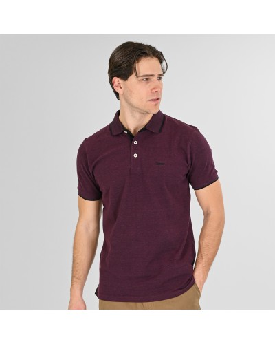 REBASE POLO 261.RPS-3064 RASBERRY MELANGE