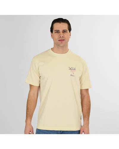 REBASE T-SHIRT 261.RTS-9153 CREAM