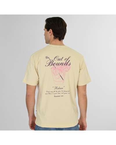 REBASE T-SHIRT 261.RTS-9153 CREAM