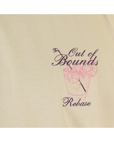 REBASE T-SHIRT 261.RTS-9153 CREAM