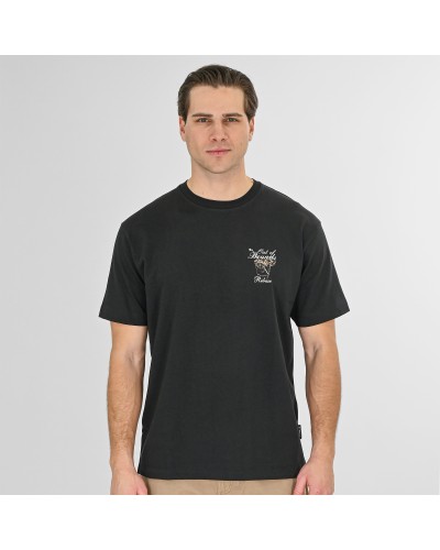 REBASE T-SHIRT 261.RTS-9153 BLACK