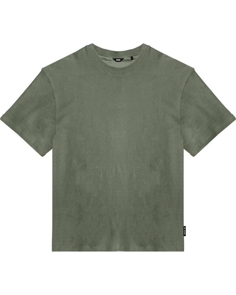 REBASE T-SHIRT 261.RTS-9118 SAGE GREEN