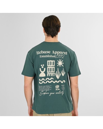 REBASE T-SHIRT 261.RTS-9099 PESTO