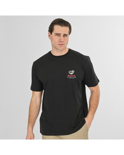 REBASE T-SHIRT 261.RTS-9098 BLACK