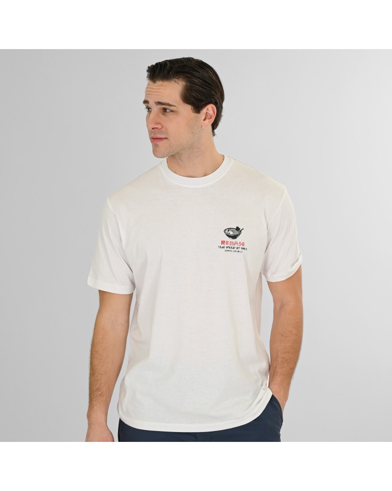 REBASE T-SHIRT 261.RTS-9098 WHITE