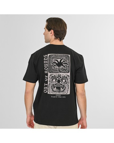 REBASE T-SHIRT 261.RTS-9096 BLACK
