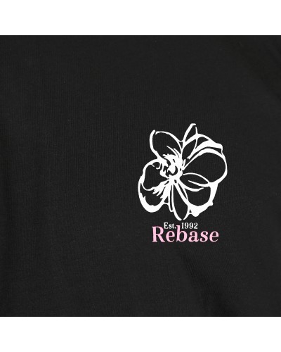 REBASE T-SHIRT 261.RTS-9095	BLACK
