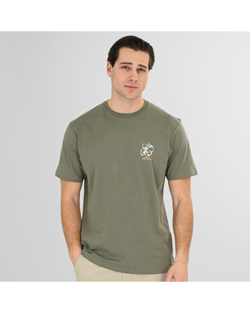 REBASE T-SHIRT 261.RTS-9095	AGAVE GREEN