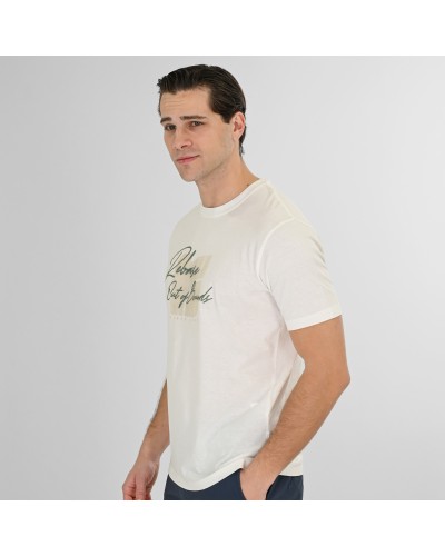 REBASE T-SHIRT 261.RTS-9089 OFF WHITE