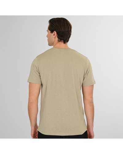 REBASE T-SHIRT 261.RTS-9086 STONE BEIGE