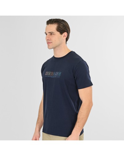 REBASE T-SHIRT 261.RTS-9085	NAVY