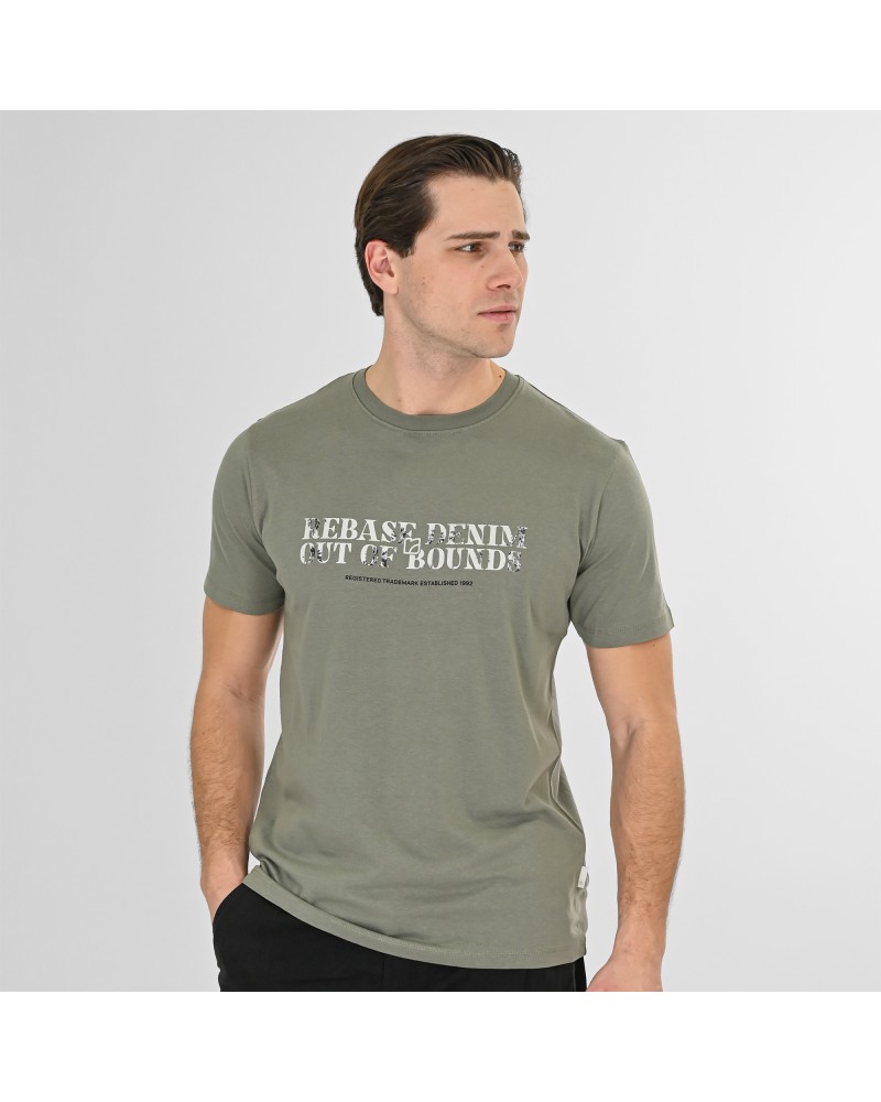 REBASE T-SHIRT 261.RTS-9084	AGAVE GREEN