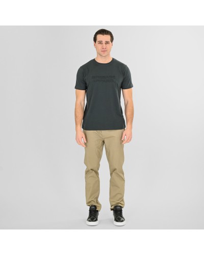 REBASE T-SHIRT 261.RTS-9082 SHADOW GREY