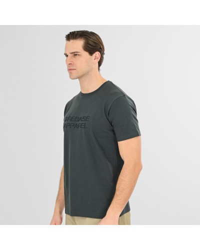 REBASE T-SHIRT 261.RTS-9082 SHADOW GREY