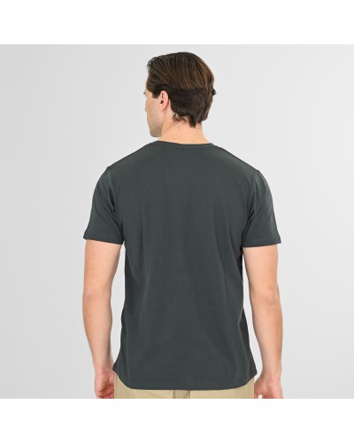 REBASE T-SHIRT 261.RTS-9082 SHADOW GREY