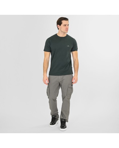 REBASE T-SHIRT 261.RTS-9064	FOREST GREEN
