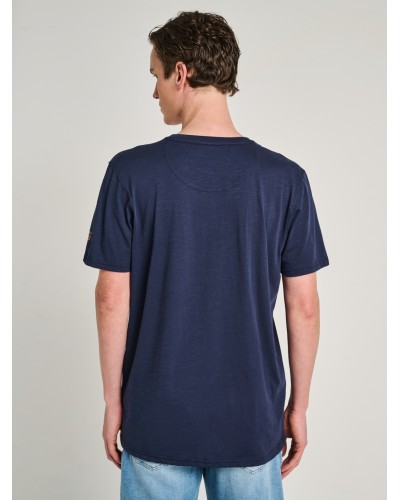 STAFF T-SHIRT DOMINIC 64-005.055 BLUE NAVY