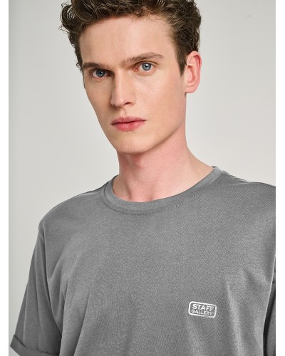 STAFF T-SHIRT BRUCE 64-002.055 GREY