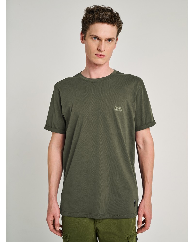 STAFF T-SHIRT BRUCE 64-002.055 KHAKI