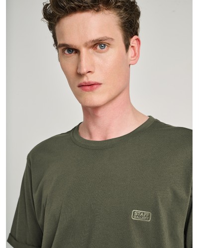 STAFF T-SHIRT BRUCE 64-002.055 KHAKI