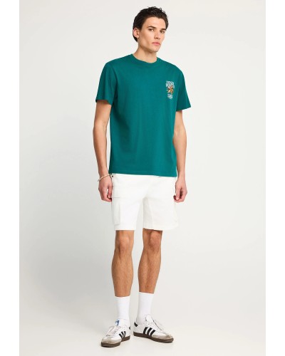 FUNKY BUDDHA T-SHIRT FBM013-075-04 DEEP LAKE