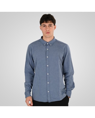 REBASE SHIRT 261.RGS-5155 OXFORD BLUE