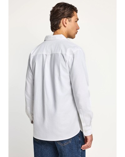 FUNKY BUDDHA SHIRT FBM013-051-05 WHITE