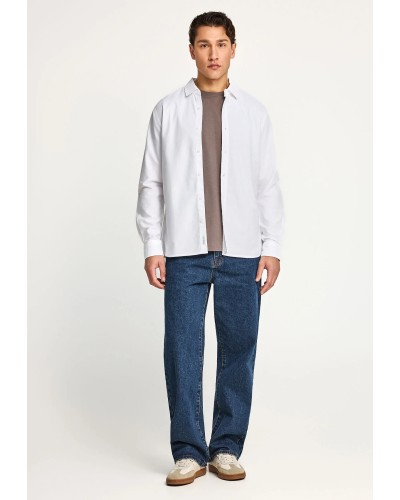 FUNKY BUDDHA SHIRT FBM013-051-05 WHITE