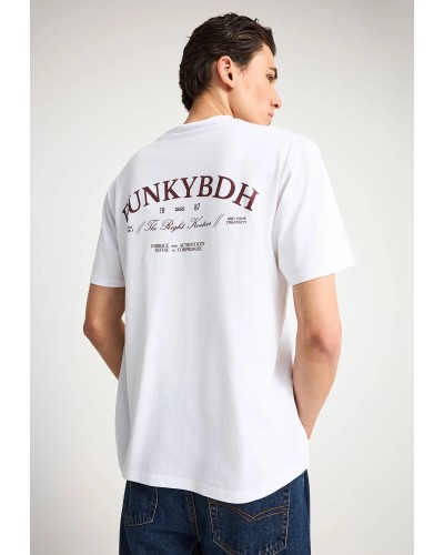 FUNKY BUDDHA T-SHIRT FBM013-017-04 WHITE