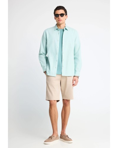 FUNKY BUDDHA CHINO SHORTS	FBM013-001-03 GREIGE