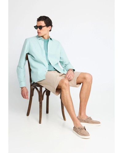 FUNKY BUDDHA CHINO SHORTS	FBM013-001-03 GREIGE