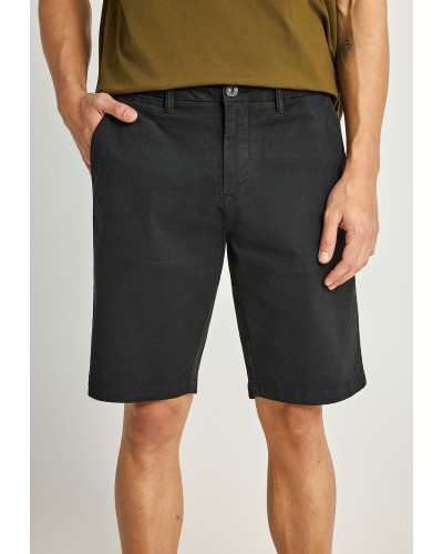 FUNKY BUDDHA CHINO SHORTS	FBM013-001-03 BLACK