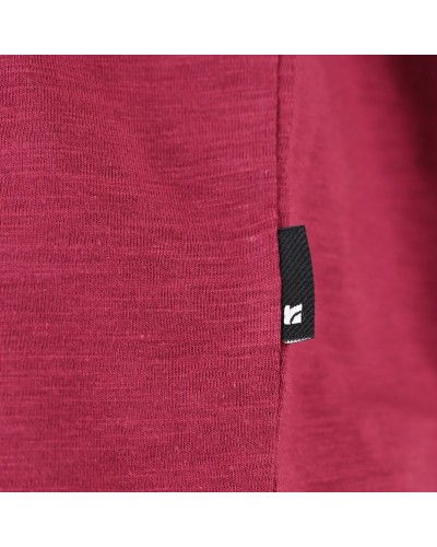 REBASE T-SHIRT 261.RTS-9113 DK CRANBERRY