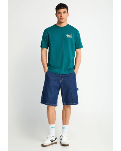 FUNKY BUDDHA T-SHIRT FBM013-066-04 EMERALD