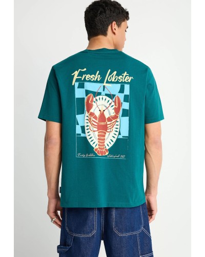 FUNKY BUDDHA T-SHIRT FBM013-066-04 EMERALD