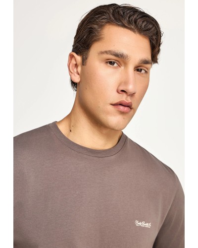 FUNKY BUDDHA T-SHIRT FBM013-001-04 MOON MIST