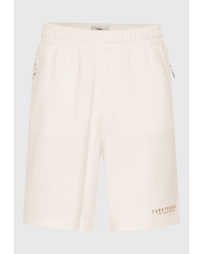 FUNKY BUDDHA	SWEAT SHORTS	FBM013-050-03 CLOUD CREAM