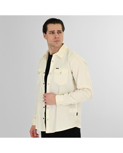 REBASE NONS SHIRT (Denim Lock)  252.RGS-5109 OFF WHITE