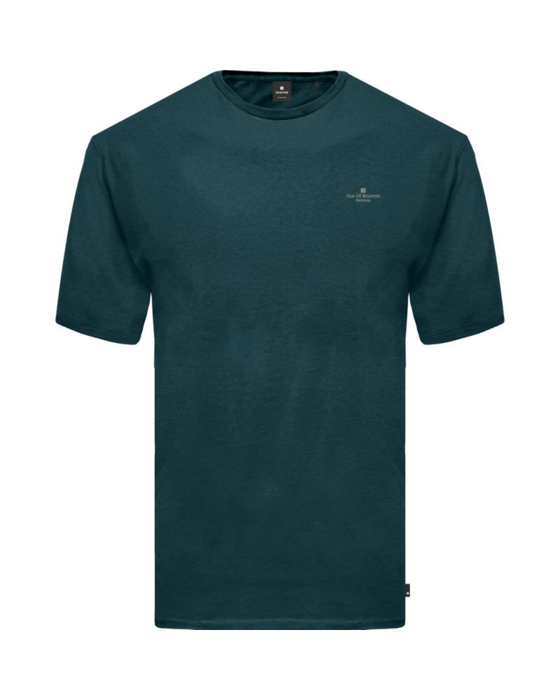 REBASE T-SHIRT 261.RTS-9064Β DEEP TEAL