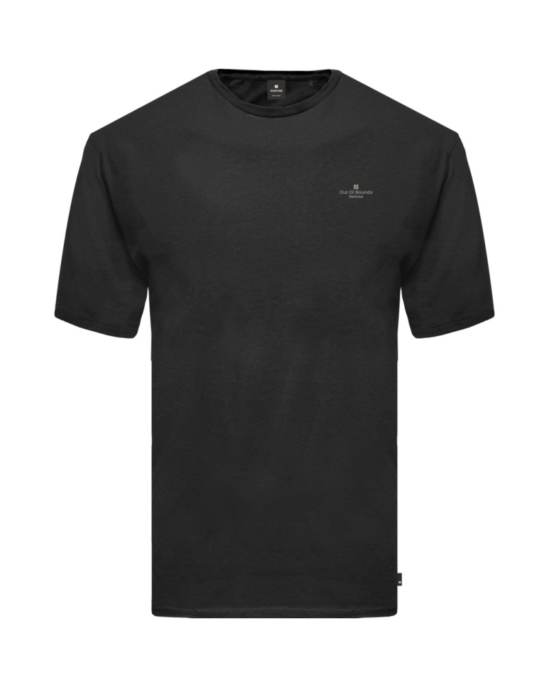 REBASE T-SHIRT 261.RTS-9064	PURE BLACK