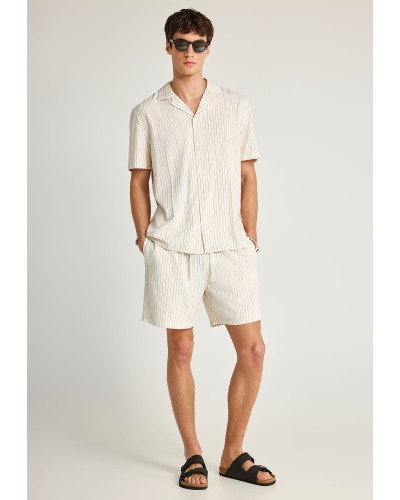 FUNKY BUDDHA CHINO SHORTS	FBM013-044-03 WHITE