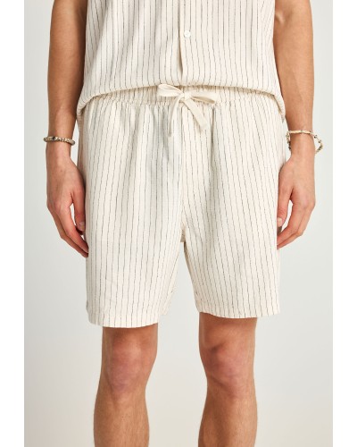 FUNKY BUDDHA CHINO SHORTS	FBM013-044-03 WHITE