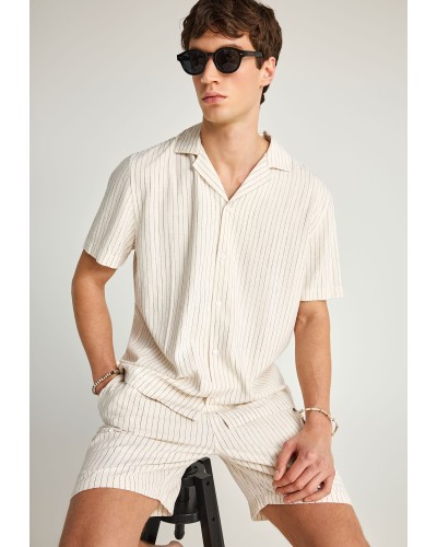 FUNKY BUDDHA CHINO SHORTS	FBM013-044-03 WHITE
