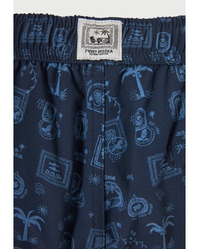 FUNKY SWIM SHORTS FBM013-007-16 NAVY