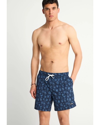 FUNKY SWIM SHORTS FBM013-007-16 NAVY