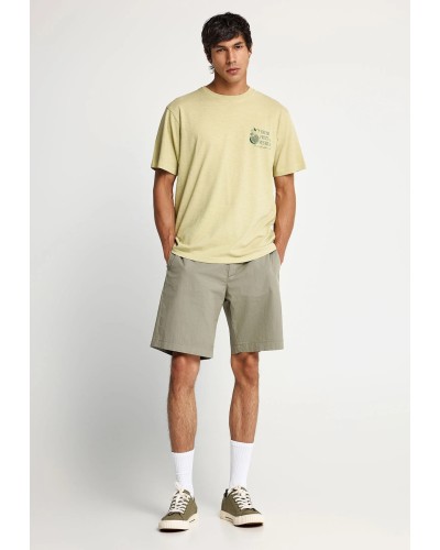 FUNKY BUDDHA T-SHIRT FBM013-082-04 FOAM GREEN