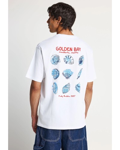 FUNKY BUDDHA T-SHIRT FBM013-061-04 WHITE